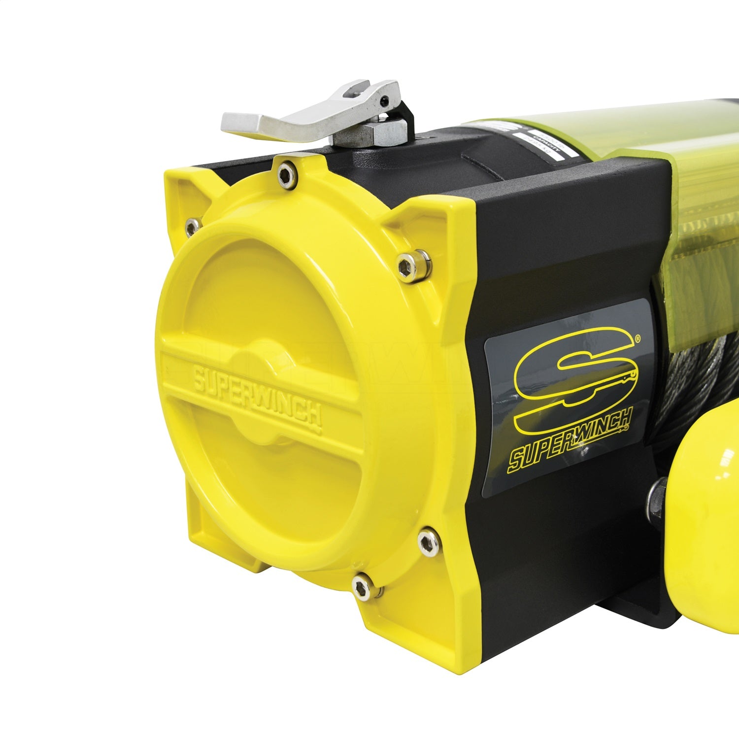 S5500 Winch; 5500 lbs.; 3.6hp; 12V; 7/32 in. x 60 ft. Steel Rope; Yellow;