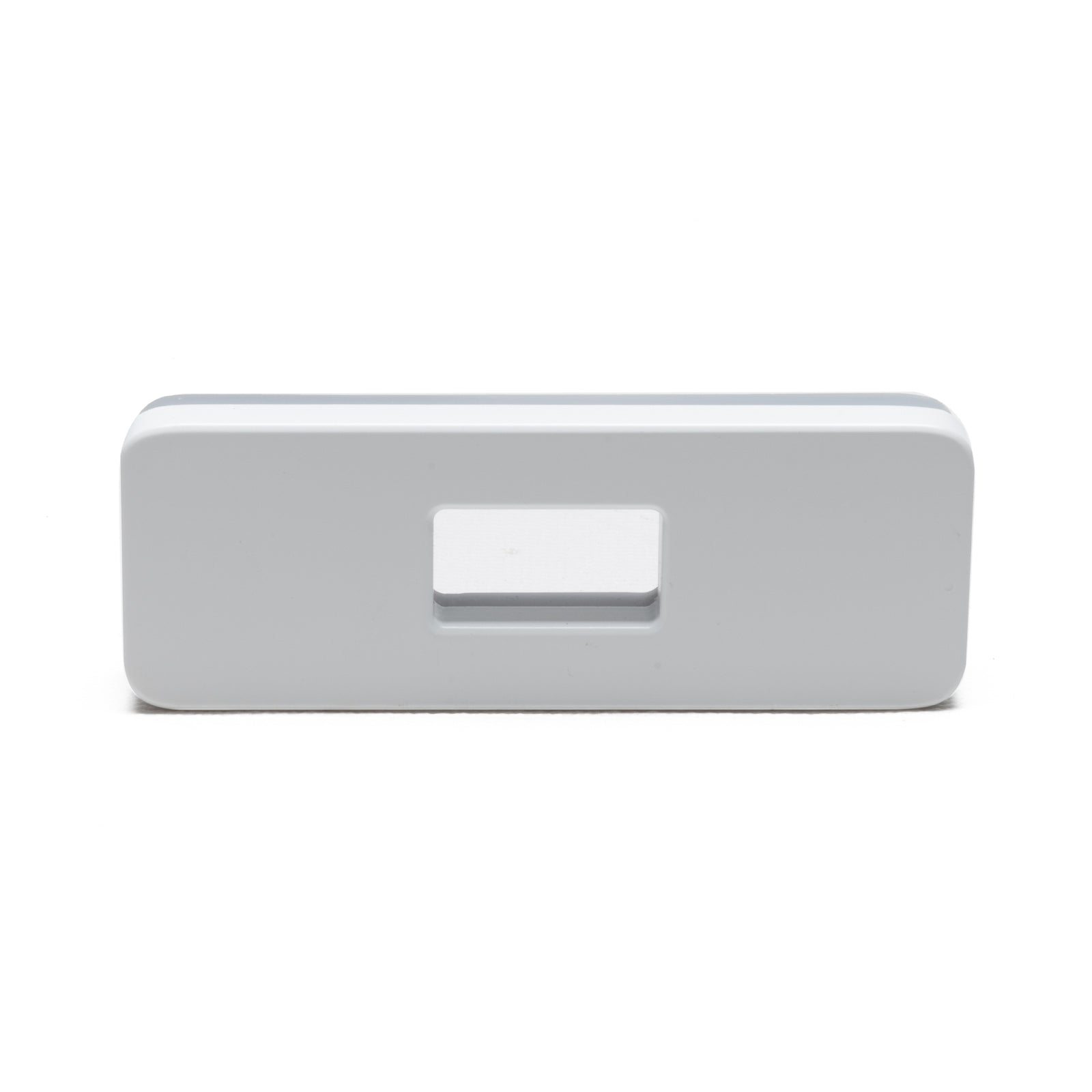 Universal Illuminated LED Letter Badges - Matte White Surface Finish - O