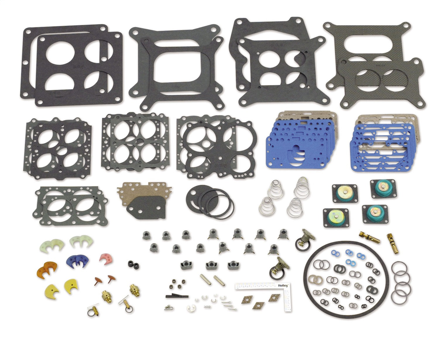 Trick Kit Carburetor Rebuild Kit; Holley Vac. Sec. And Double Pump;