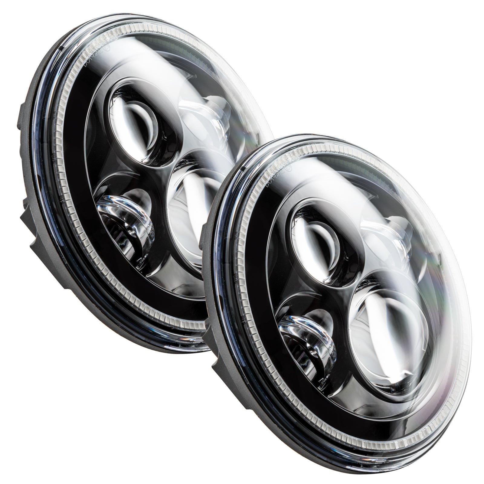 ORACLE Lighting 7" High Powered LED Headlights - Black Bezel