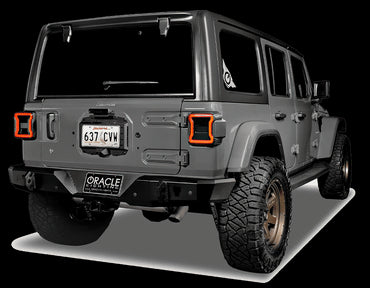 ORACLE Lighting Jeep Wrangler JL ?Black Series LED Tail Lights