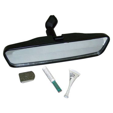 Rearview Mirror Kit, Black, 8.5" Wide