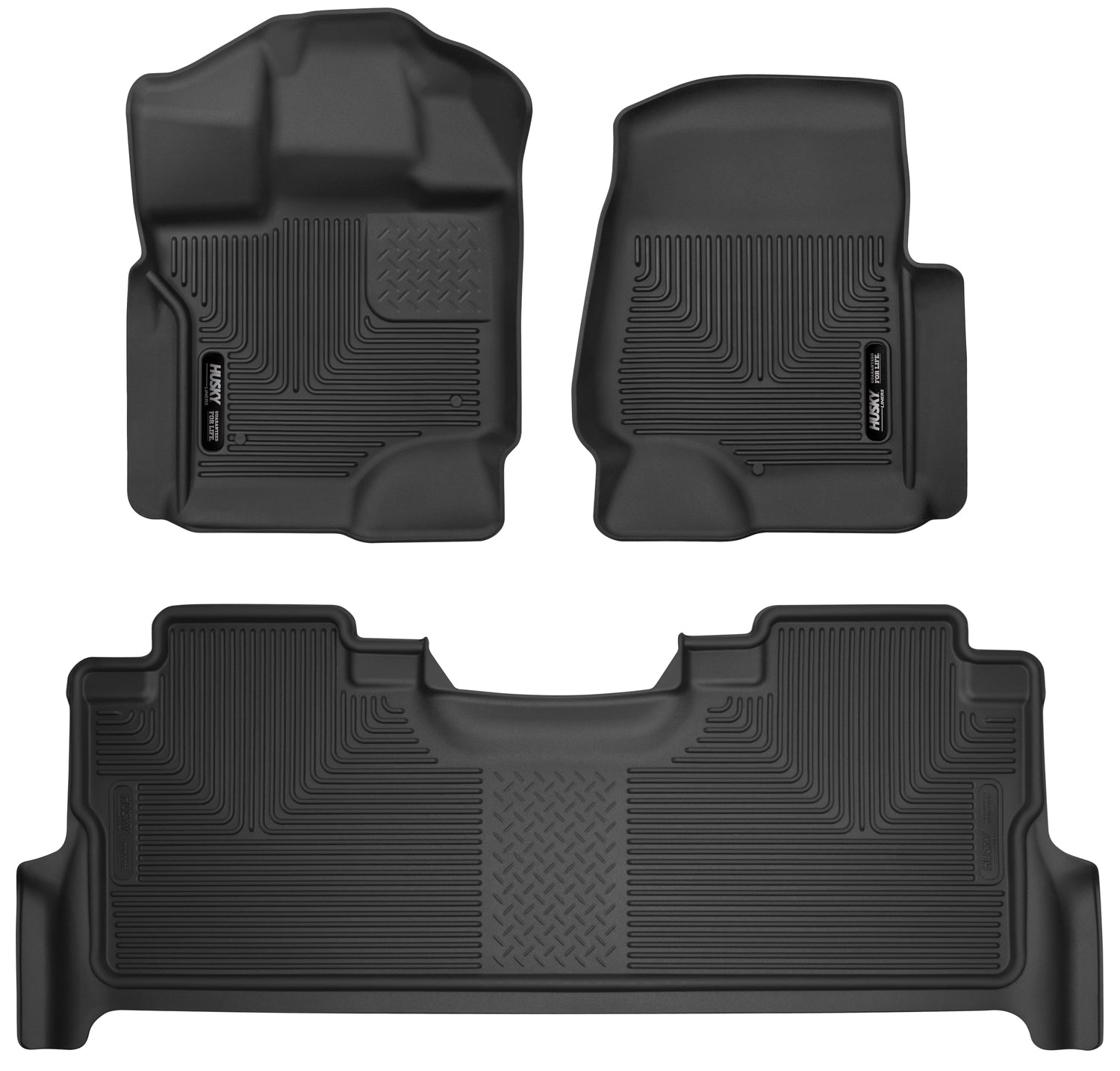 X-act Contour - Front & 2nd Seat Floor Liners