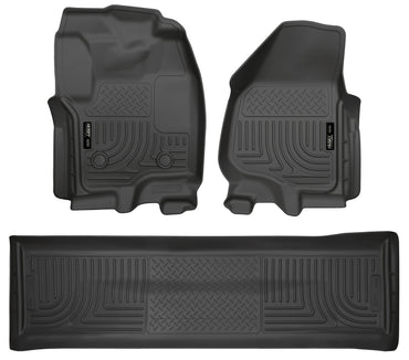 Weatherbeater - Front & 2nd Seat Floor Liners (Footwell Coverage)