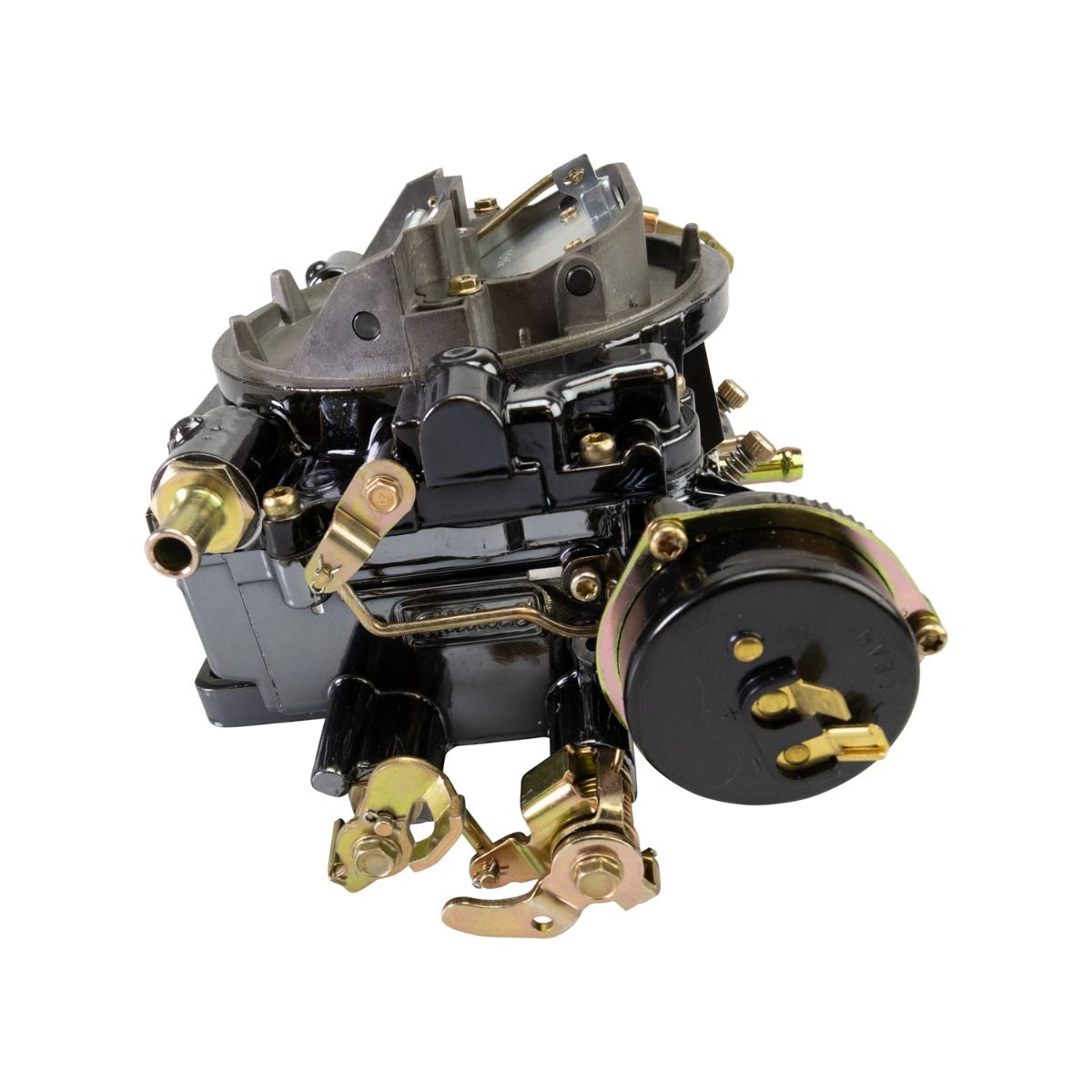 Edelbrock AVS2 650 CFM Carburetor #1906-BP Electric Choke, Black Plasma Finish