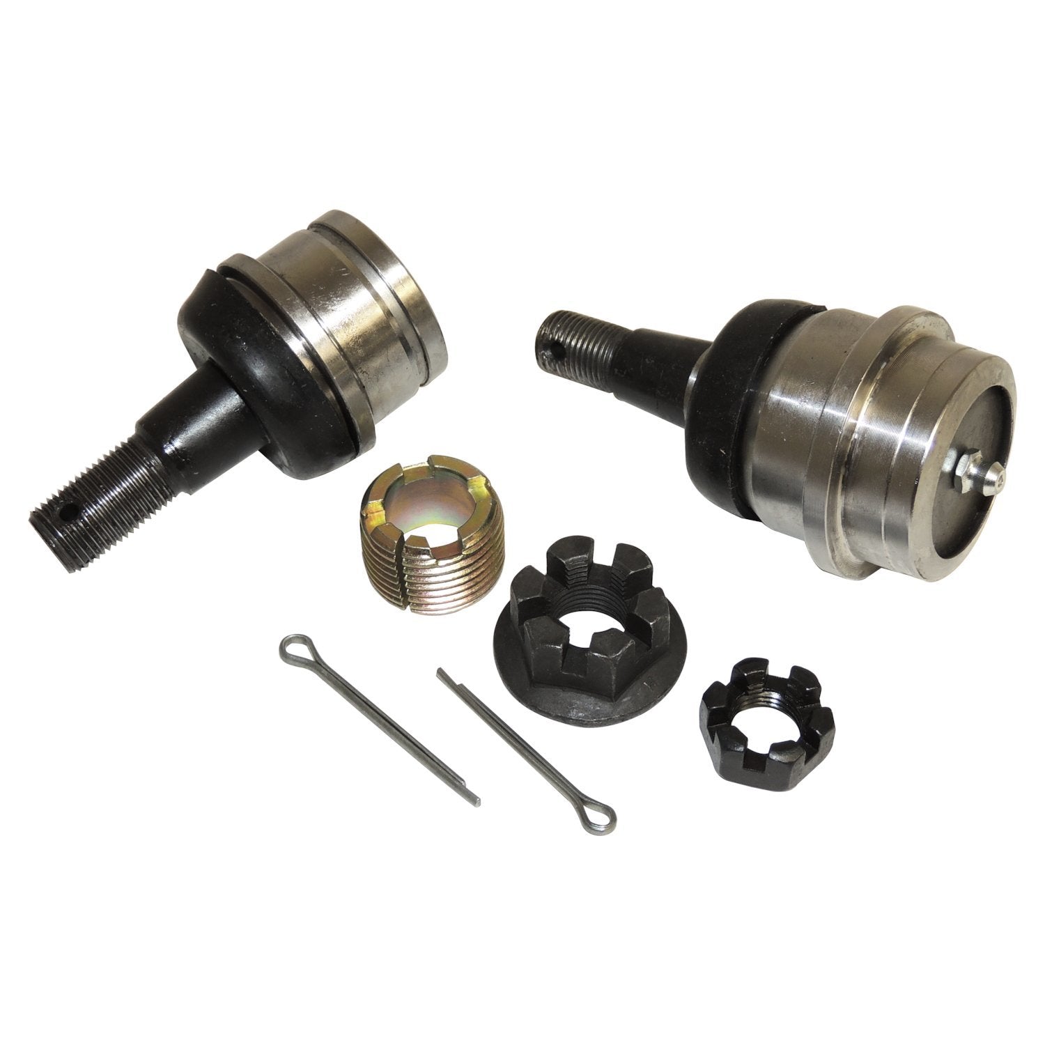 Ball Joint Set, Left or Right Front Upper & Lower for Various Jeep Vehicles