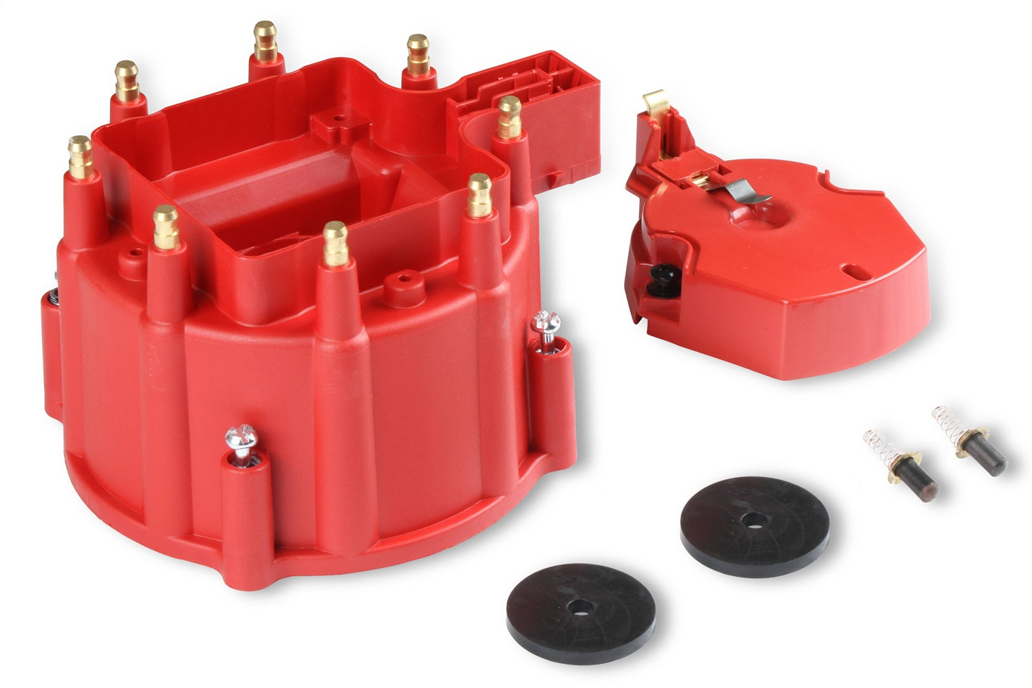 Distributor Cap And Rotor Kit; Internal Coil; Has J-Hook Hold Down;