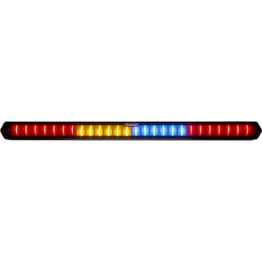 Chase Rear Facing 27 Mode 5 Color LED Light Bar 28 Inch, Surface Mount