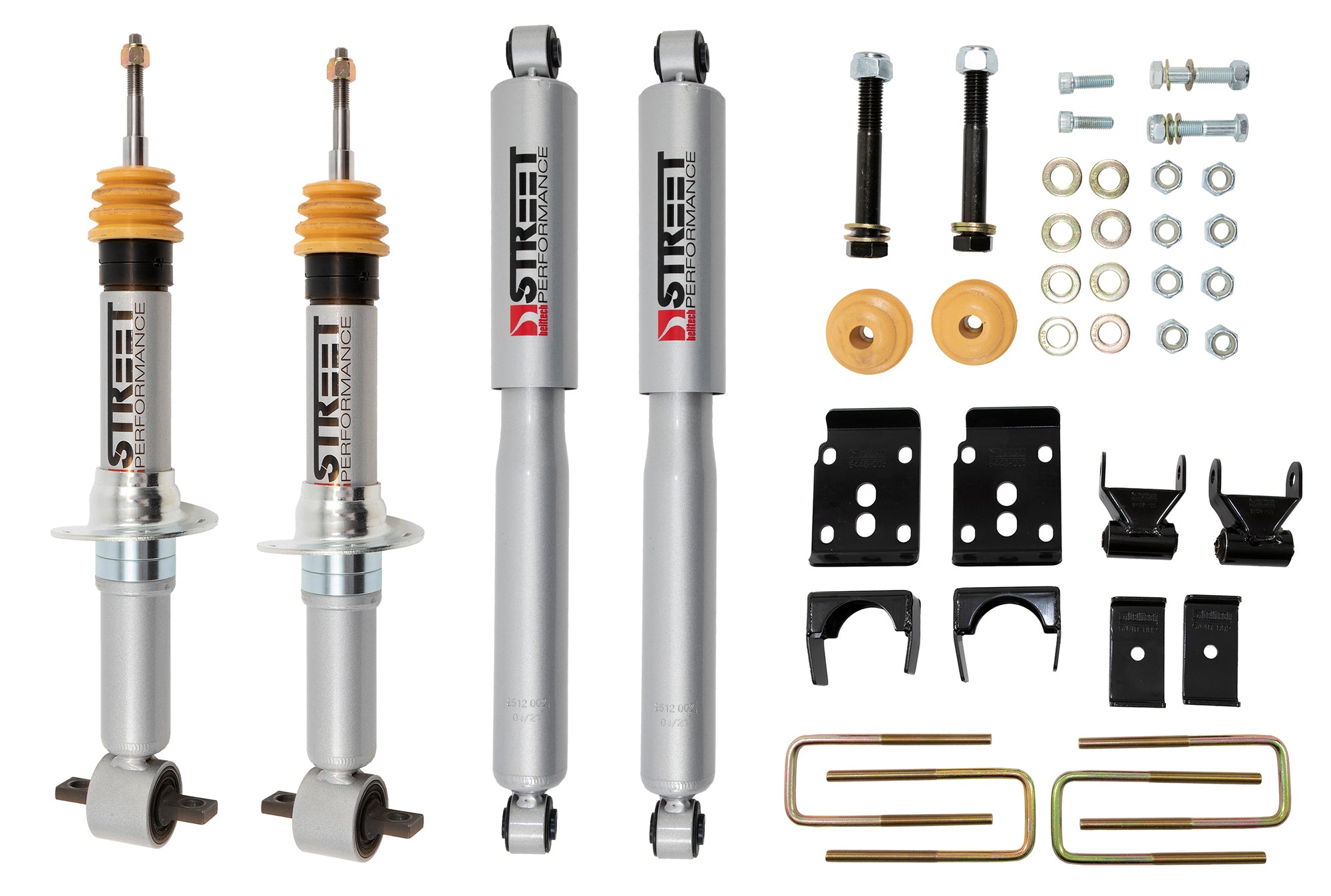 Front And Rear Complete Kit W/ Street Performance Shocks