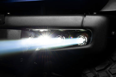 2021-2024 Ford Bronco Off Road LASER + LED Fog Light Kit for Steel Bumper