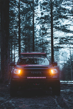 Adapt LED Light Bar With 8 Beam Patterns, GPS And RGB-W Backlight, 20 Inch