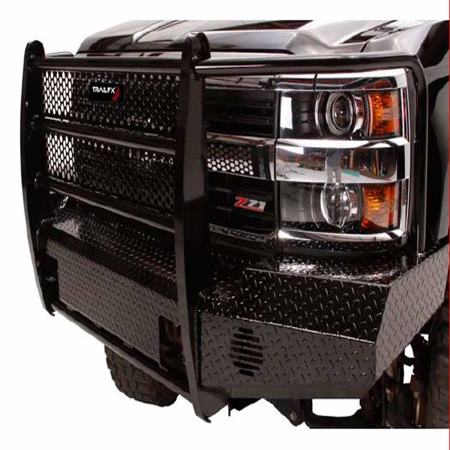 One Piece Design Direct Fit Mounting Hardware Included With Grille Guard and Gri