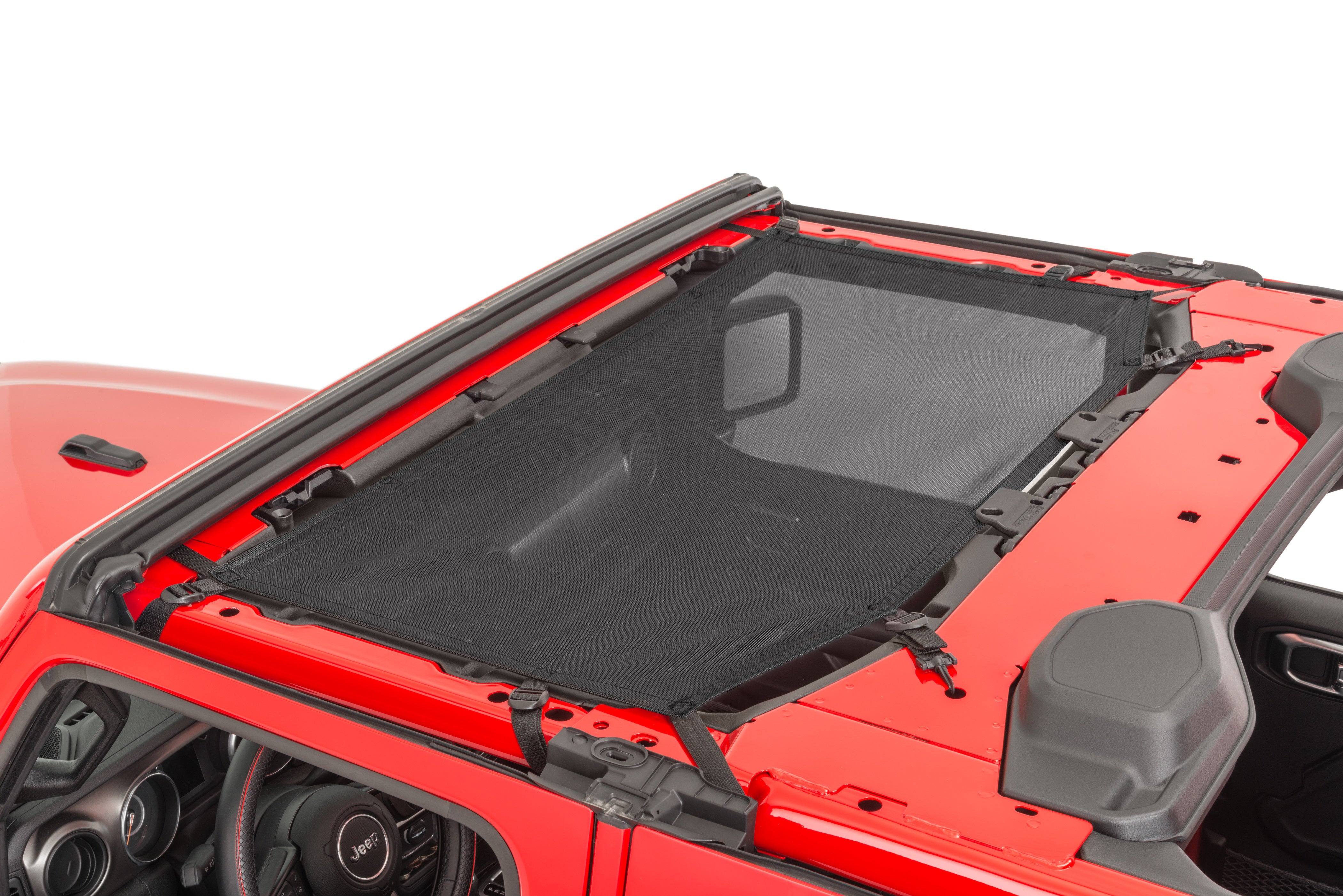 Secures To Windshield And Roll Bar