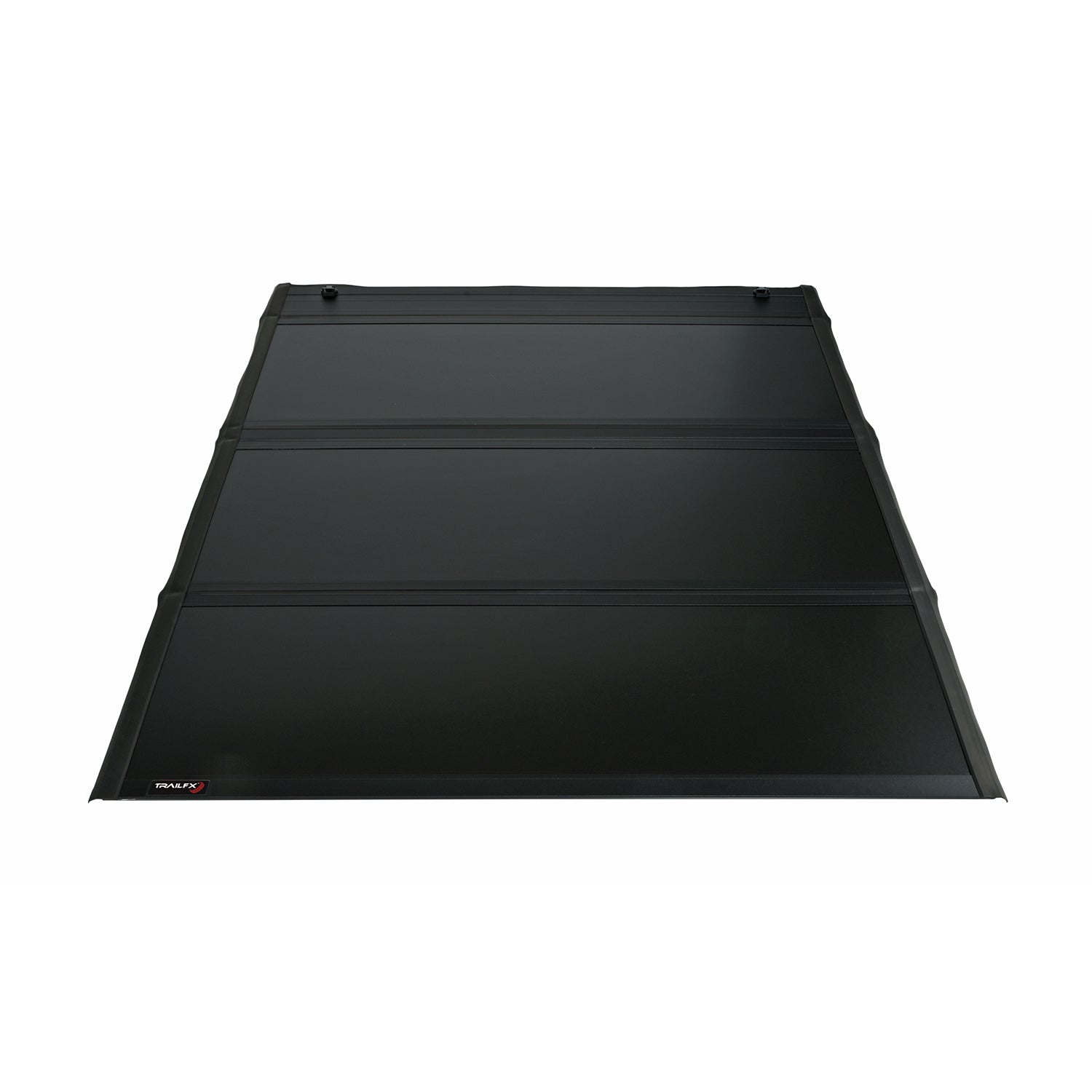 Hard Tri Fold Non-Lockable Black Alum W/Carpeted Under Panels