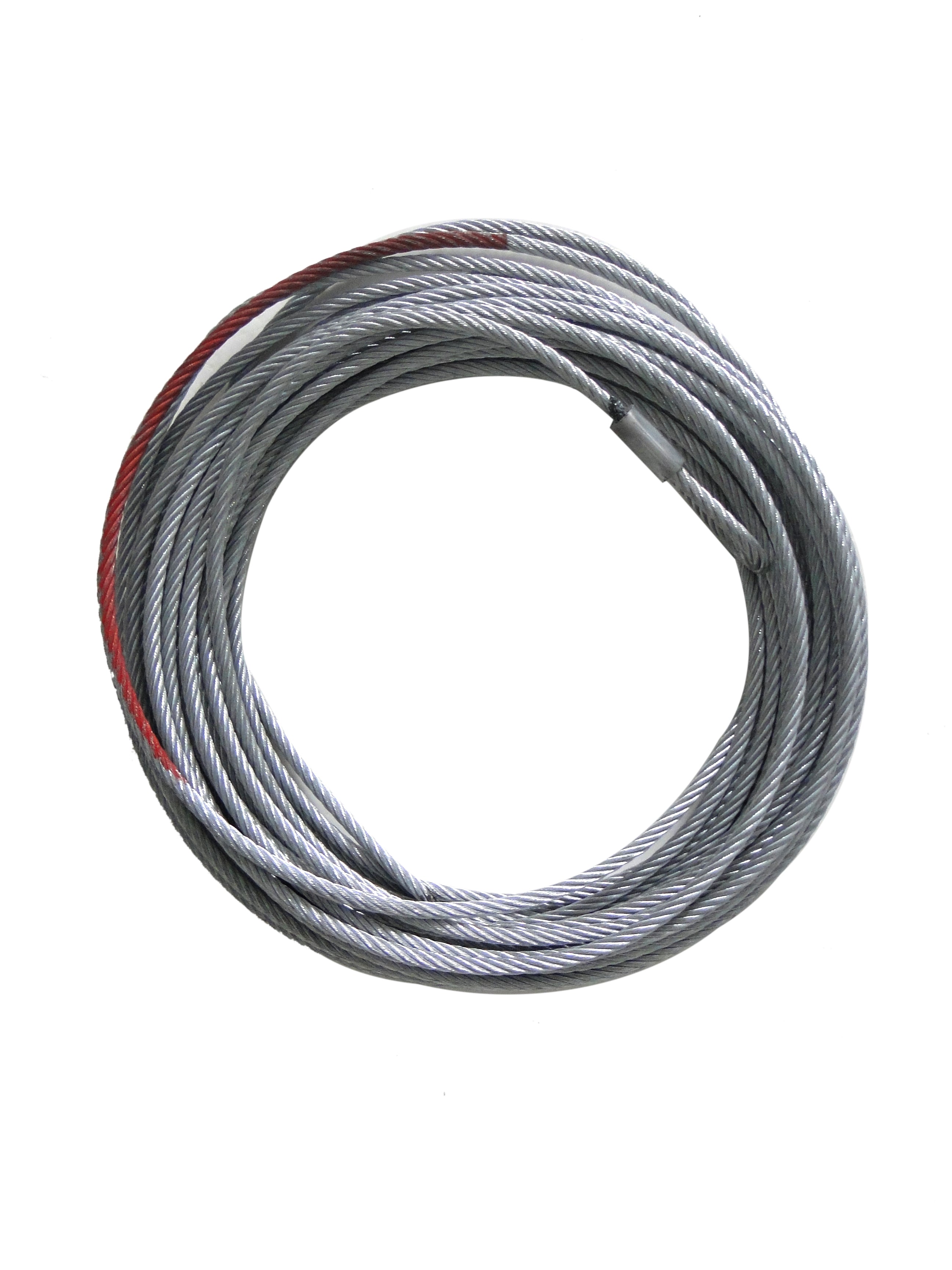 10000 Pound Capacity 9.1 Millimeter Diameter X 94 Foot Length Wire Rope