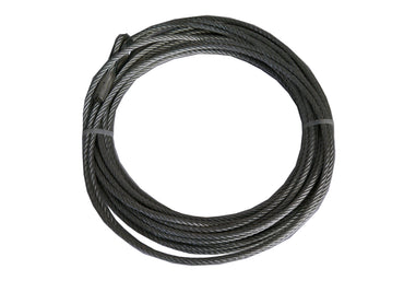 3500 Pound Capacity 3/16 Inch Diameter X 50 Foot Length Steel Cable