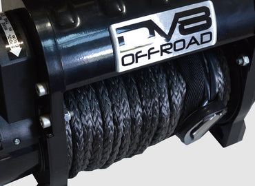 12,000 lbs. Winch with Synthetic Rope