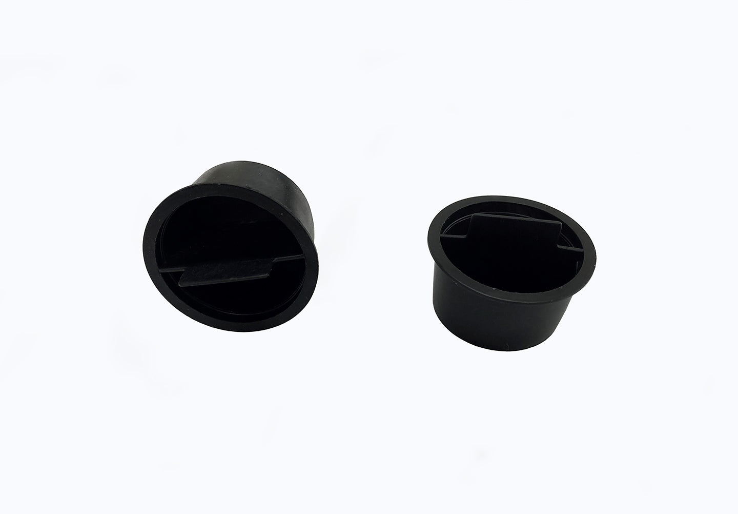Replacement Receiver Cap Plugs for Removable Tab Baseplates.