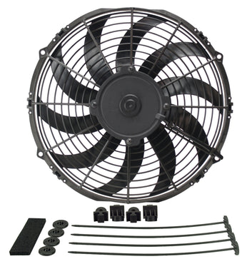 12" High Output Curved Blade Electric Puller Fan