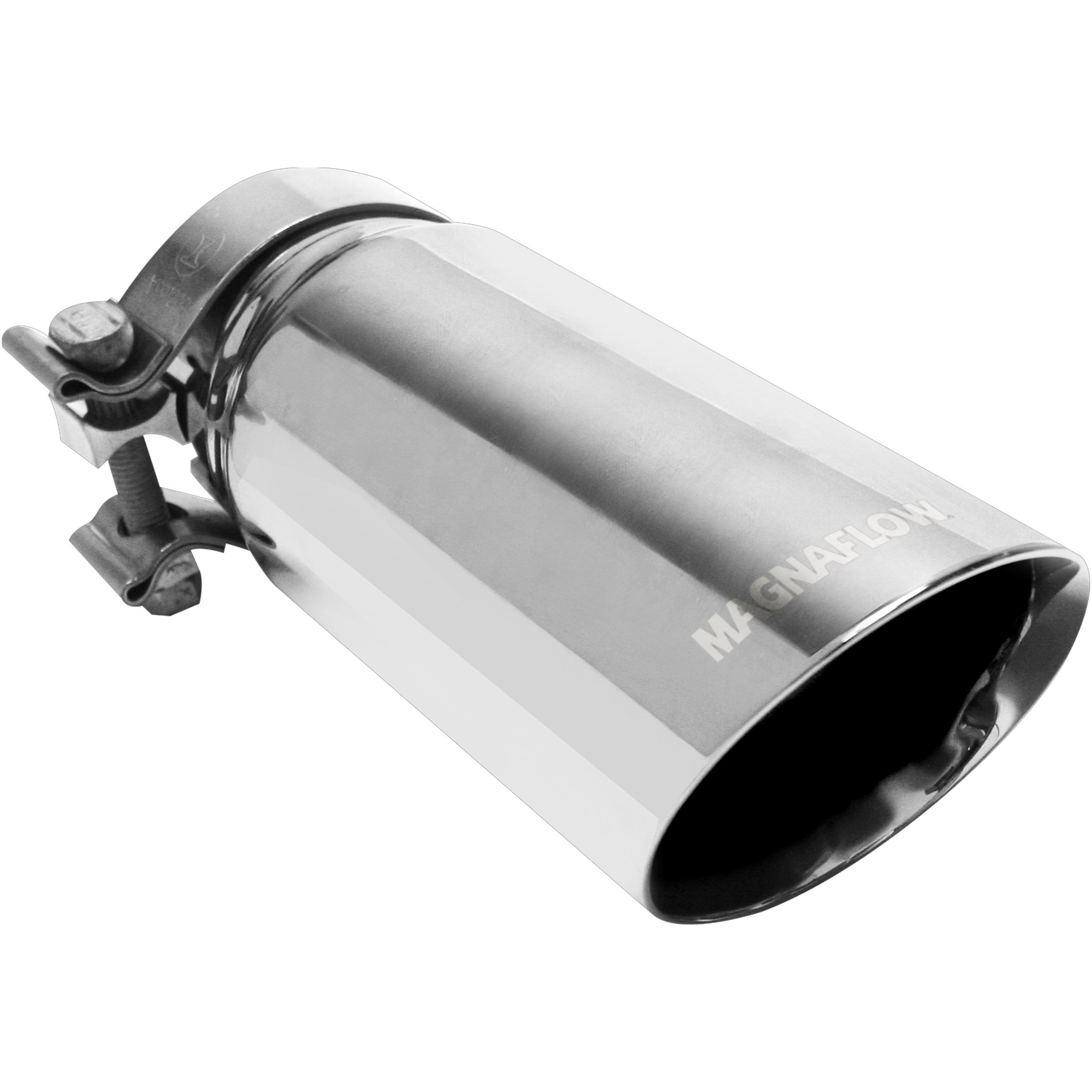 Single Exhaust Tip - 2.75in. Inlet/3.5in. Outlet