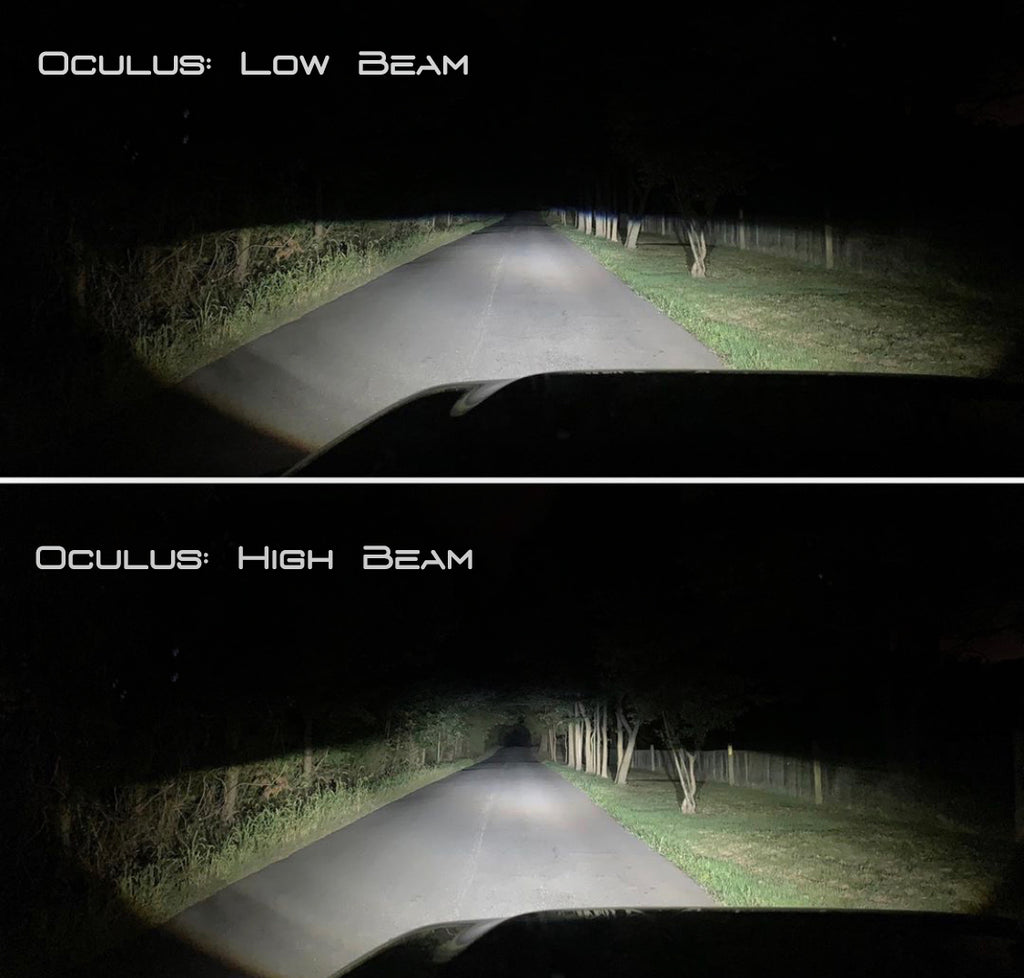 Oculus(TM) Bi-LED Projector Headlights -Jeep Wrangler JL/Gladiator JT