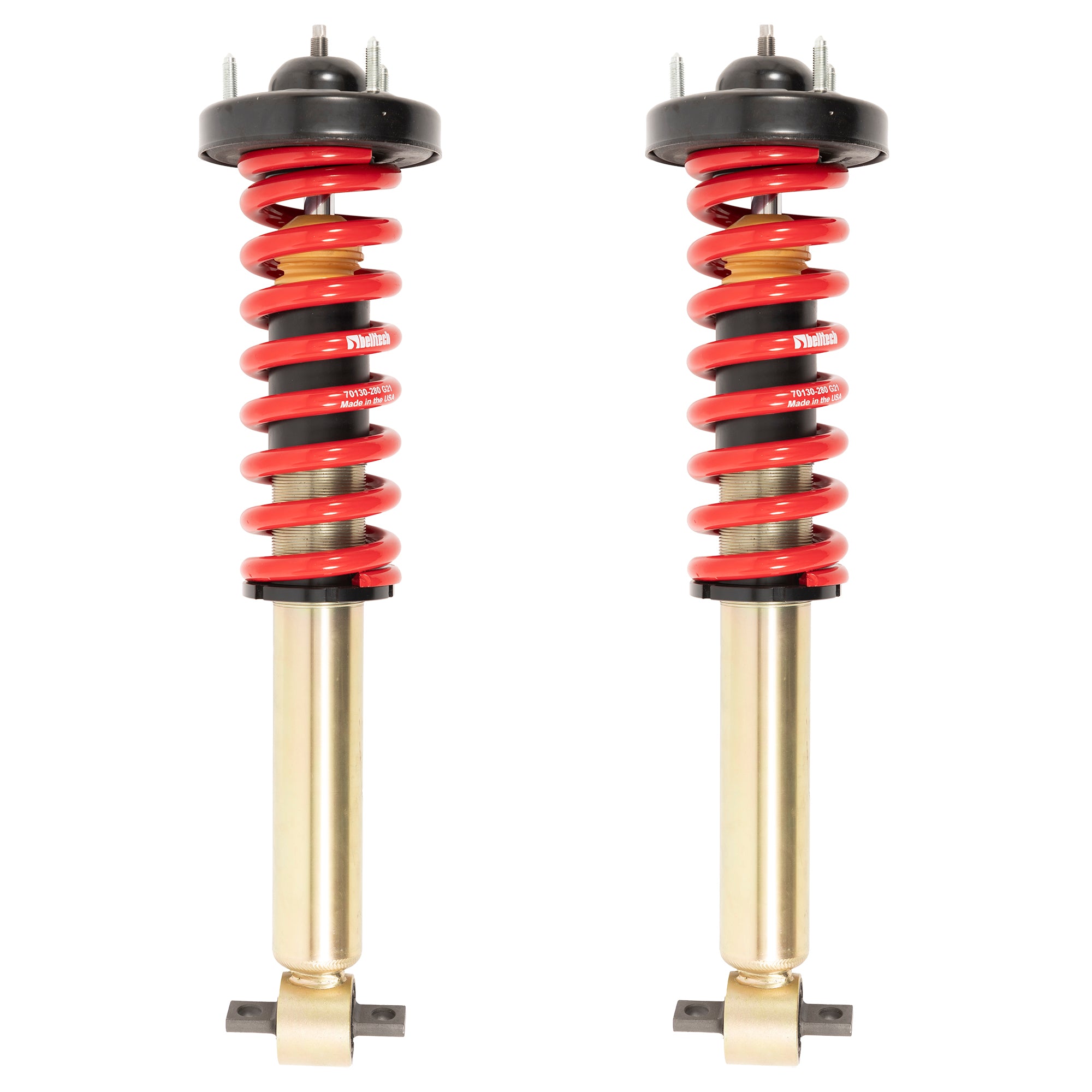 Factory Preset Fixed Damping, 4" Height Adjustable Lift