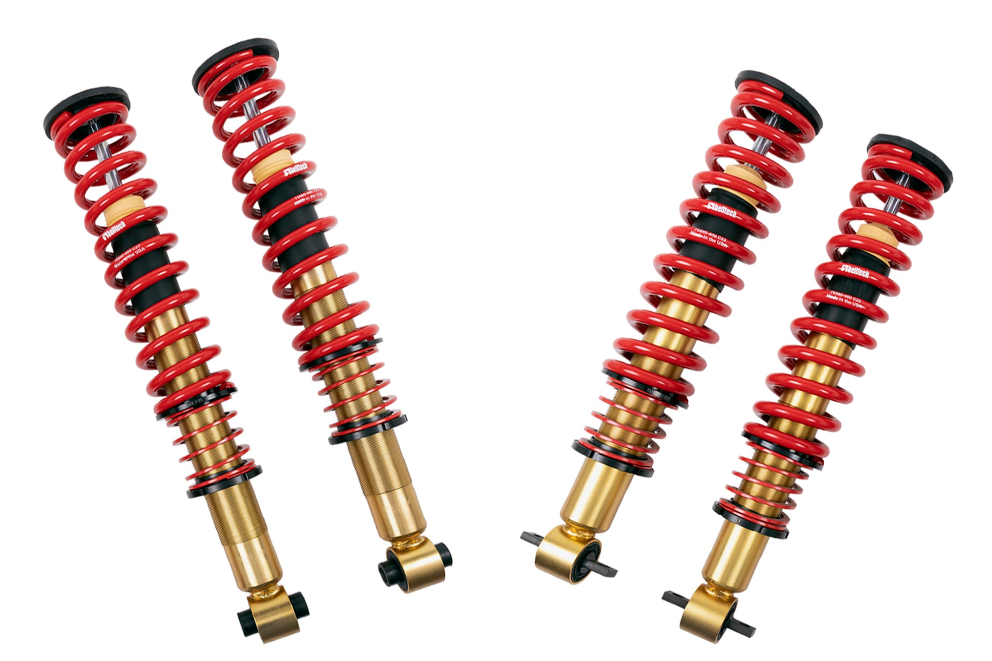 0-4" Lift Kit Inc. Front and Rear Trail Performance Coilovers
