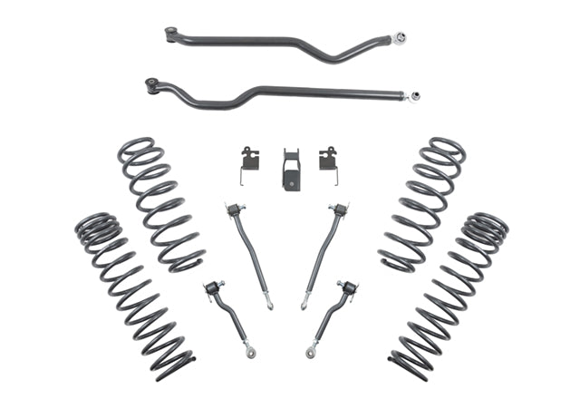 4" Lift Kit Inc. Front and Rear Trail Performance Shocks