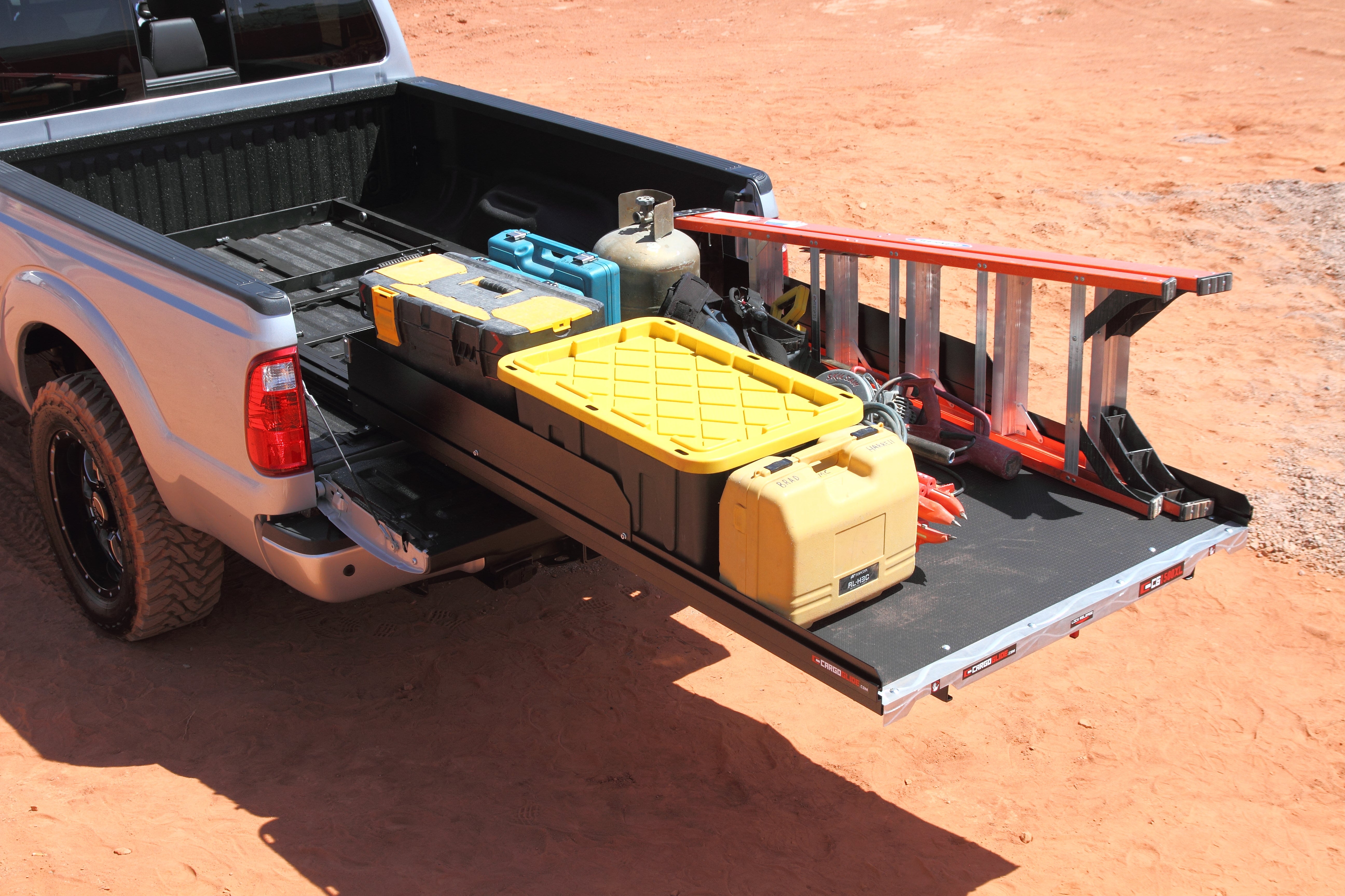 Slide Out Cargo Tray, 1500 lb cap.